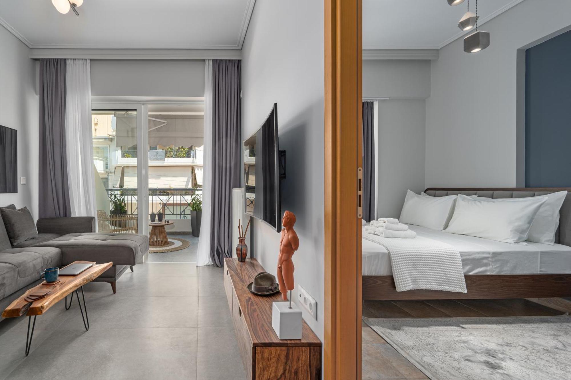 Luxurious Coastal Retreat In Central Glyfada 아테네 외부 사진